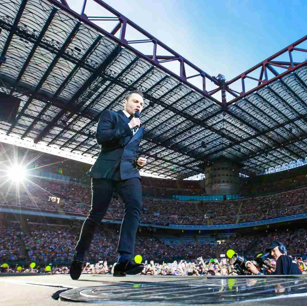 Tiziano Ferro: "Negli stadi tutto può accadere"