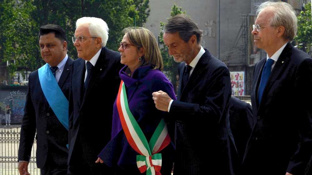 Mattarella a Milano per il 150esimo anniversario della morte di Manzoni