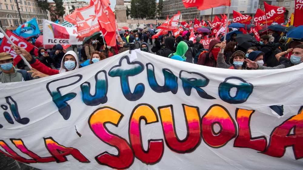 A Roma la manifestazione Priorità alla scuola