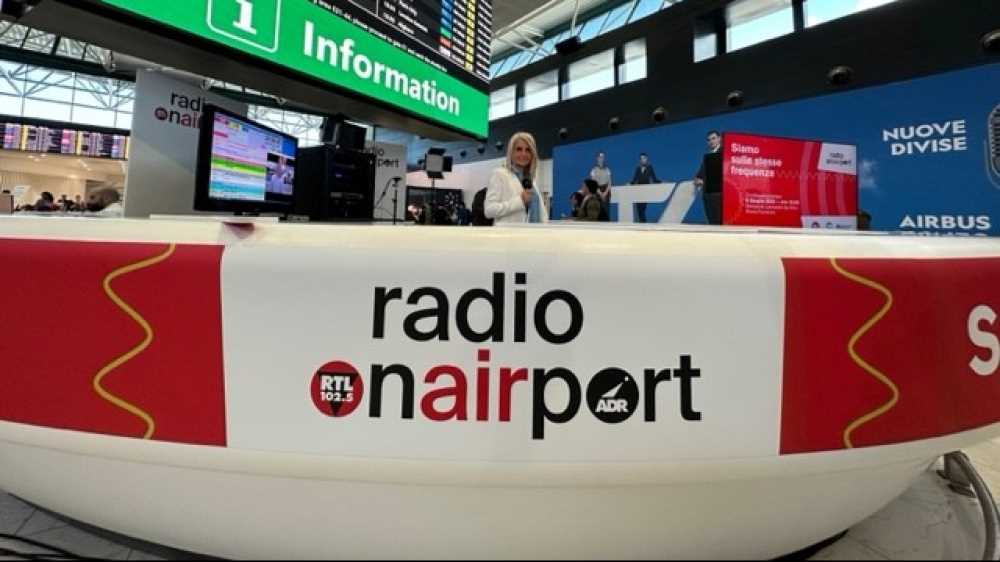 ADR e il gruppo RTL 102.5 insieme per "OnAirport", la radio che mette al centro i passeggeri in diretta ogni giorno dal Leonardo da Vinci.