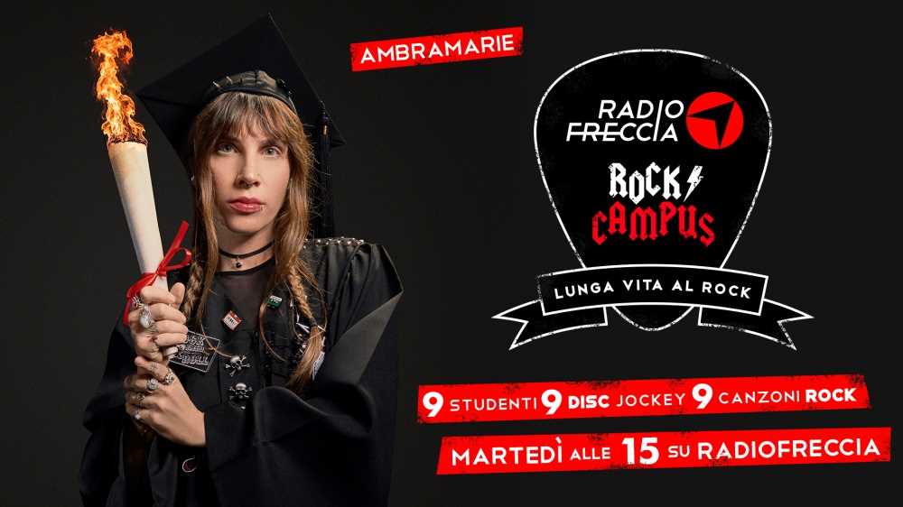 Al via la nuova campagna di comunicazione di Radiofreccia: nasce Radiofreccia Rock Campus