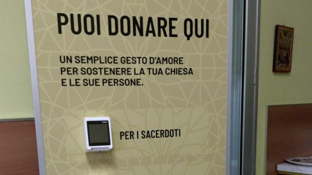 Anche la chiesa si adegua, le offerte si potranno fare con il pos, addio alle monetine