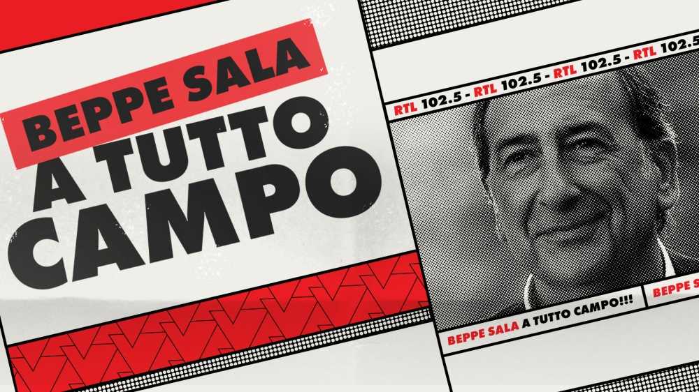 Beppe Sala a tutto campo, la nuova rubrica mensile di RTL 102.5 dedicata all’attualità