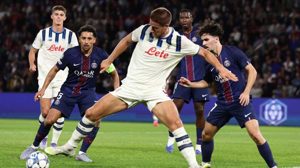 Champions, Atalanta ko 4-0 a Parigi contro il PSG, l'Inter supera l'Ajax 2-0 ad Amsterdam