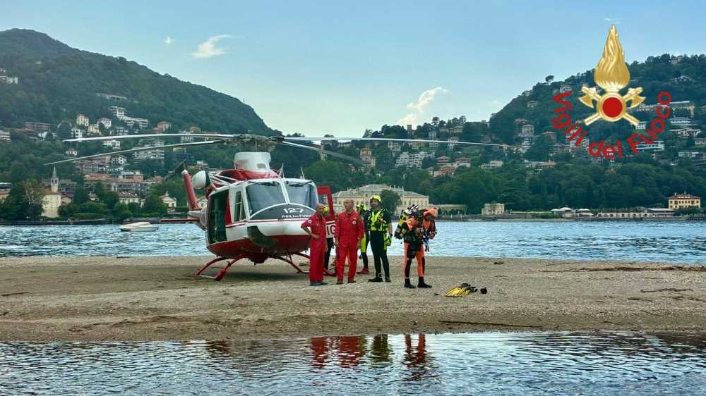 Como: bambina di 10 anni si tuffa nel lago e non riemerge, ricerche in corso