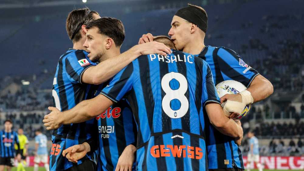 Coppa Italia, pareggio pirotecnico tra Lazio e Atalanta nella seconda semifinale