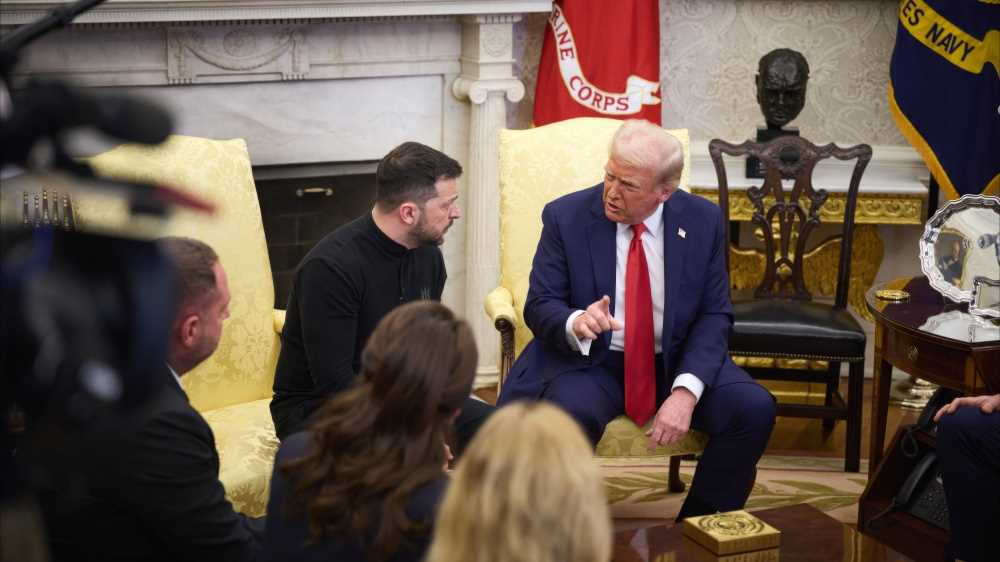 Dopo il discorso di Trump stop degli aiuti americani all'Ucraina, "ma è temporaneo"
