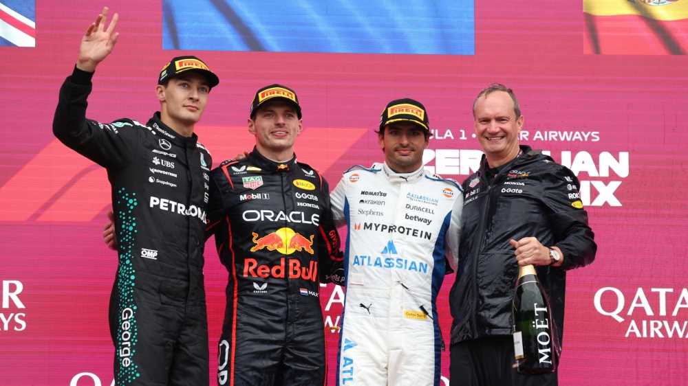 F1, Max Verstappen vince il Gran Premio dell'Azerbaigian