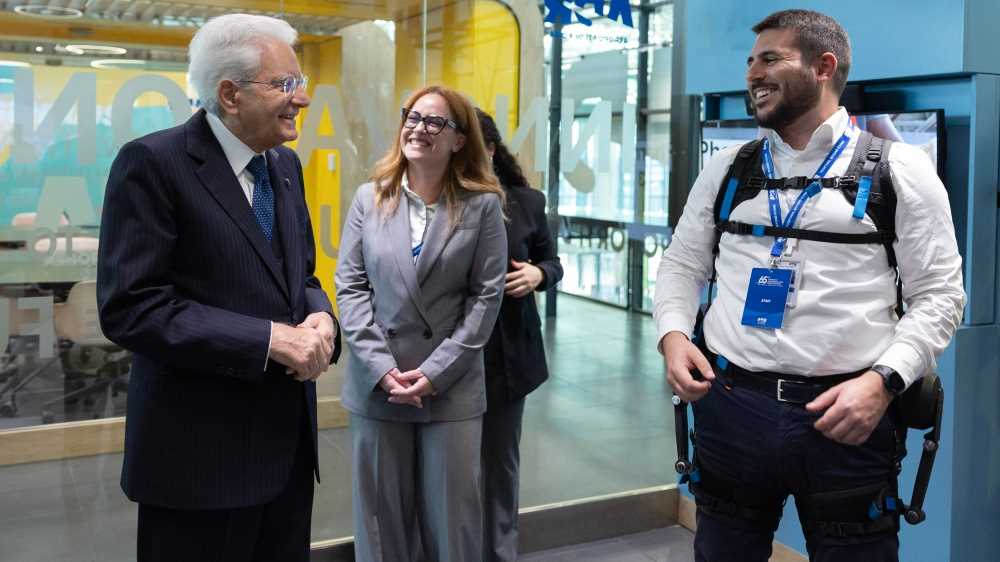 Fiumicino. Il presidente Mattarella alla cerimonia per i 65 anni dell’aeroporto ‘Leonardo da Vinci’