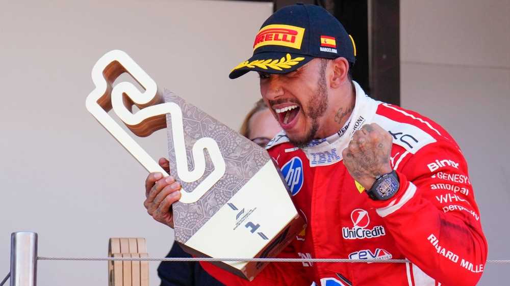 Formula 1: Finalmente Hamilton! Prima gara vinta con la Ferrari per il britannico