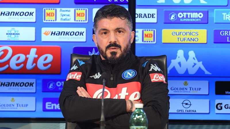 Gattuso presentato a Napoli, Ancelotti come un padre, vorrei vincere il 10% dei suoi trofei
