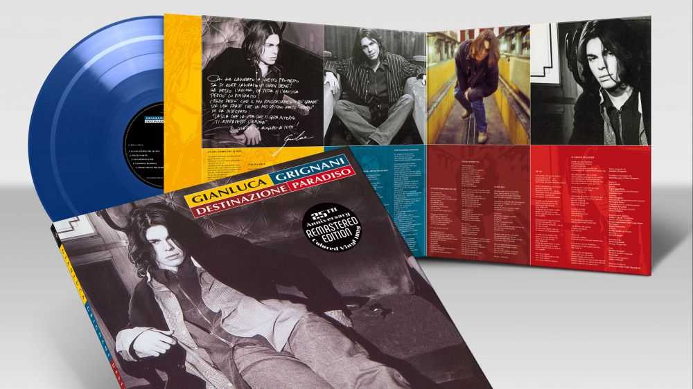 Gianluca Grignani, esce Destinazione Paradiso per la prima volta in vinile