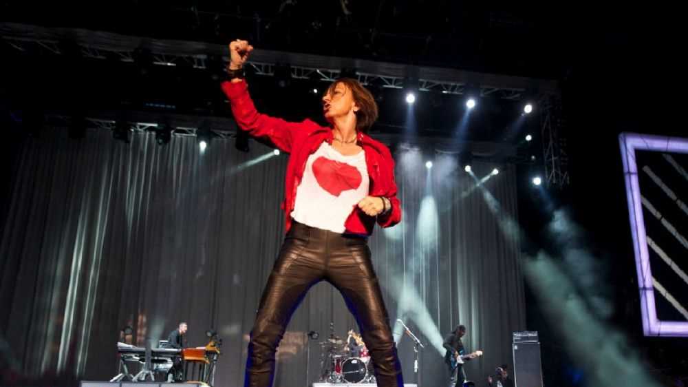 Gianna Nannini il 30 maggio sul palco dello stadio Artemio Franchi di Firenze