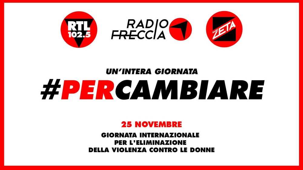 Giornata Internazionale per l'eliminazione della violenza contro le donne: un’intera giornata #PERCAMBIARE