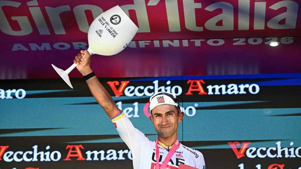GIRO, A FERMO VINCE ANCORA NARVAEZ, IN MAGLIA ROSA RESTA EULALIO