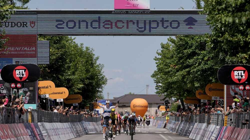 Giro d’Italia Women 2025, Lorena Wiebes fa il bis a Monselice. In rosa resta la svizzera Reusser