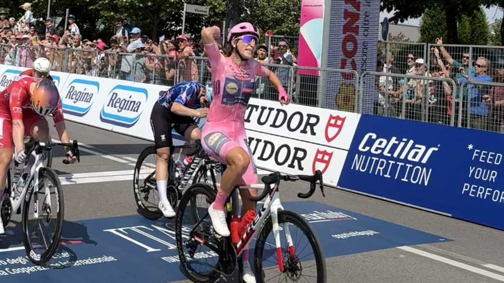 Giro d’Italia Women, la seconda tappa è di Elisa Balsamo, che resta in rosa