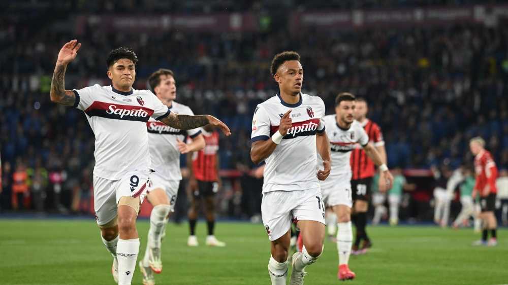 Il Bologna batte il Milan all'Olimpico e torna a vincere la Coppa Italia dopo 51 anni
