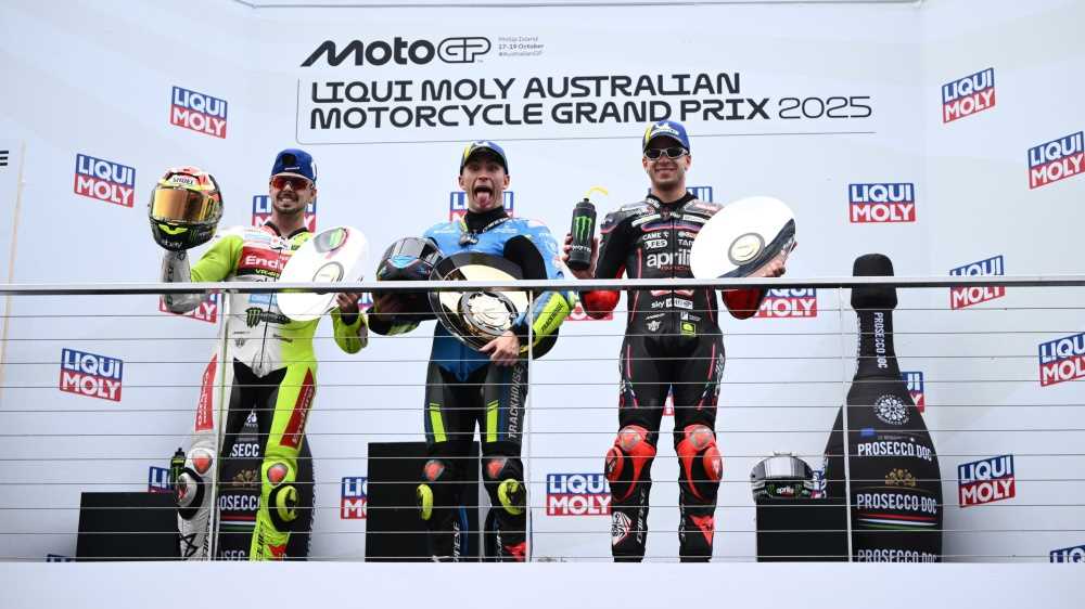 MotoGP, in Australia vince Raul Fernandez, prima vittoria per lo spagnolo nella top class