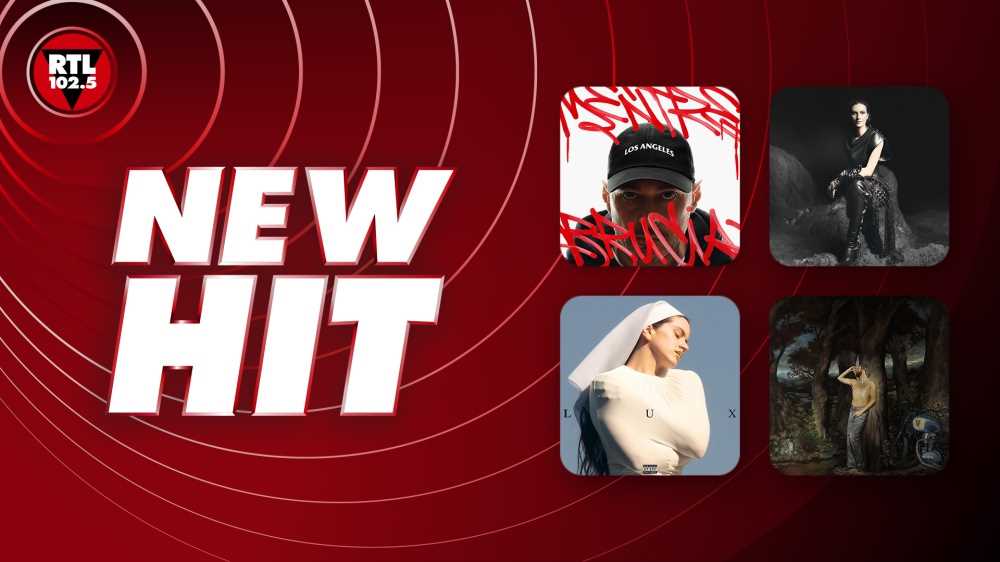 New Hit di RTL 102.5: da questa settimana in onda sulla prima radio d’Italia “Vivo” di Fabri Fibra, “Ritorno ad amare” di Laura Pausini, “La Perla” di ROSALÍA & Yahritza Y Su Esencia e “Sentire (feat. Angelina Mango)” di Venerus