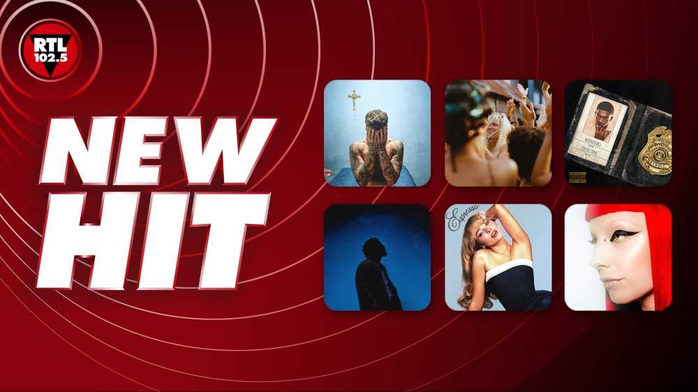 New Hit di RTL 102.5: Tutti i nuovi successi in rotazione da questa settimana sulla prima radio d’Italia