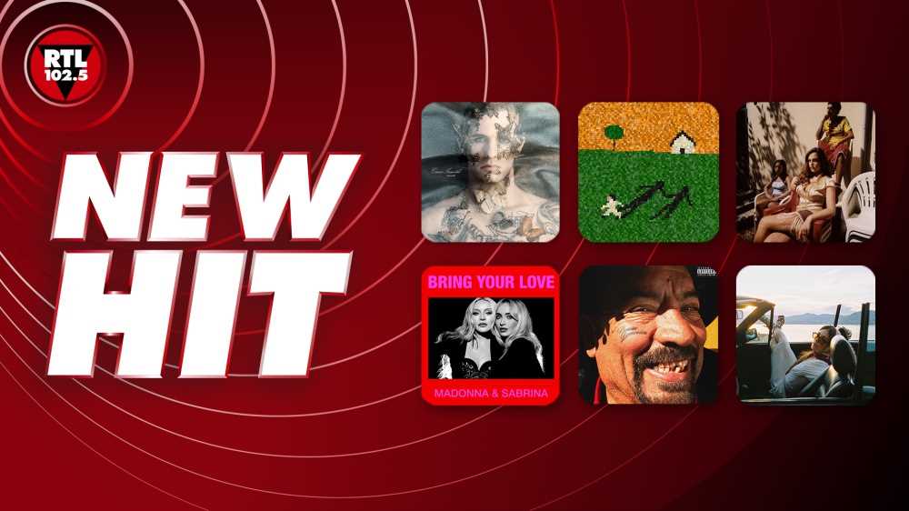 New Hit: ecco tutti i nuovi successi in rotazione da questa settimana su RTL 102.5