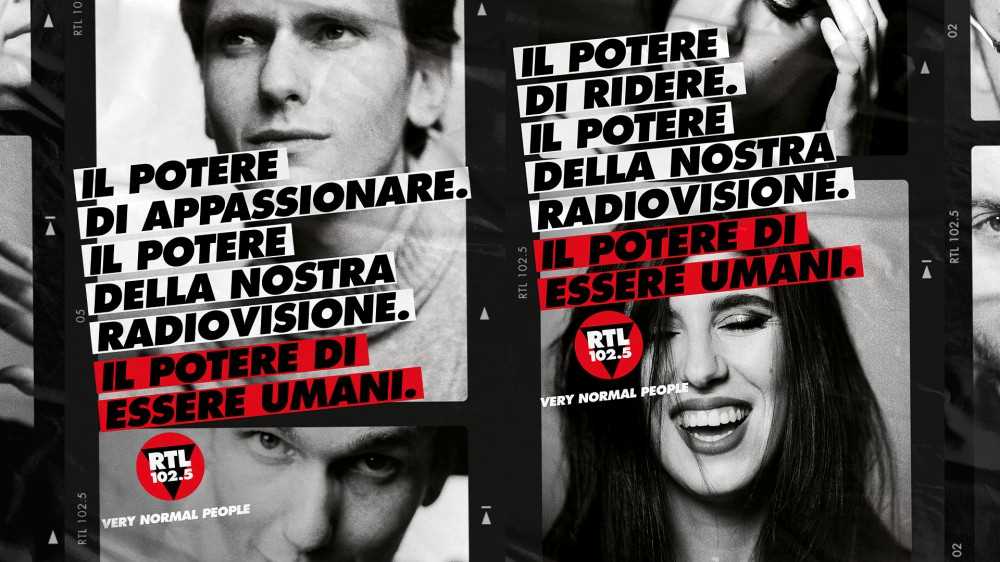 Parte la nuova campagna di comunicazione di RTL 102.5 per celebrare il potere della radiovisione: il potere di essere umani