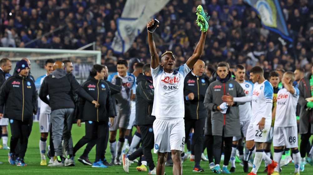 Serie A, Atalanta-Napoli 1-2, Milan-Spezia 2-1, Empoli-Sassuolo 1-0, Salernitana-Cremonese 2-2