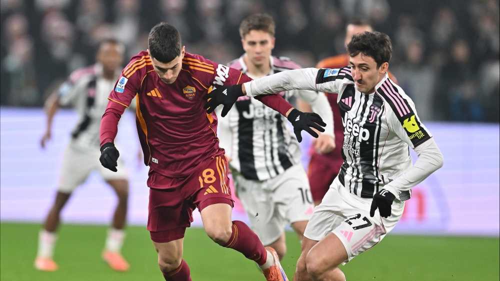 Serie A, Juventus-Roma 2-1, Lazio-Cremonese 0-0