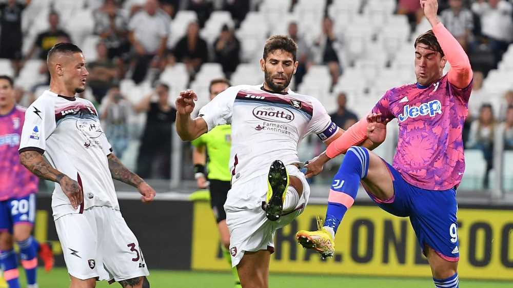 Serie A, la Juventus raggiunge il pari con la Salernitana oltre il novantesimo e protesta per un gol annullato