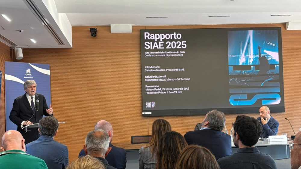 Rapporto SIAE, nel 2025 cresce la spesa per lo spettacolo. Musica live da record