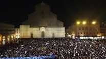 Tante le sardine in piazza, a Firenze 40.000, a Napoli 10.000