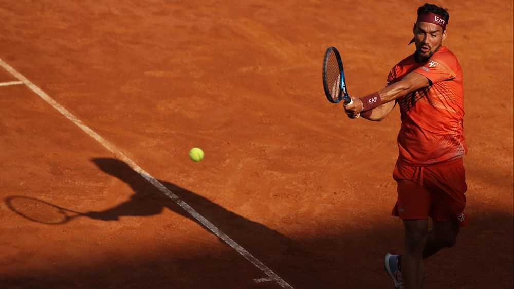 Tennis, Internazionali BNL d'Italia, Fognini esce al secondo turno, battuto dal francese Humbert in due set