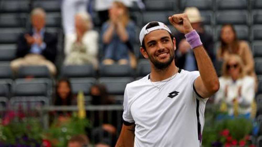 Tennis, Matteo Berrettini ha conquistato il prestigioso Atp 500 Queen's Club sul prato di Londra