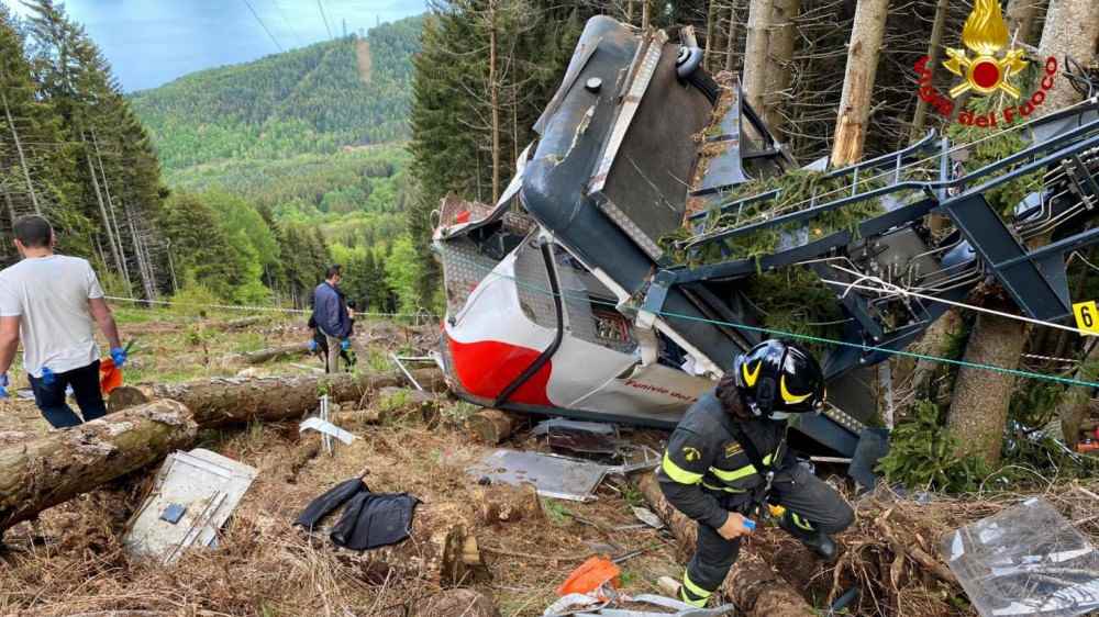 Tragedia del Mottarone, il freno di emergenza non ha funzionato