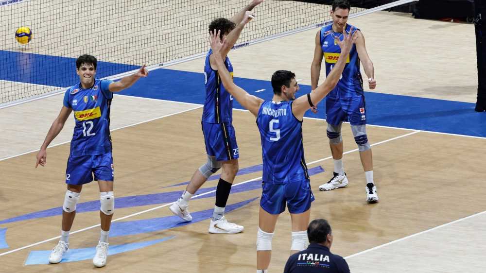 Volley, l'Italia in semifinale ai mondiali, gli azzurri hanno battuto nettamente il Belgio nei quarti