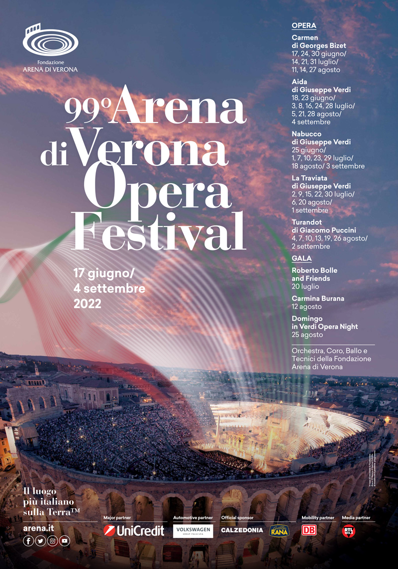 Manifesto Arena di Verona Opera Festival 2019