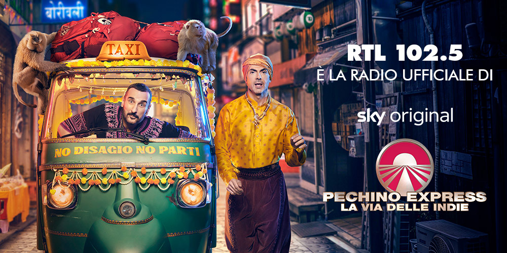 RTL 102.5 è la radio ufficiale di Pechino Express