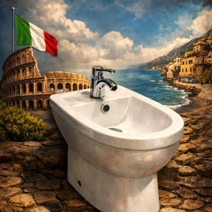 Il soft power del bidet: l'Italia che sorprende gli atleti olimpici