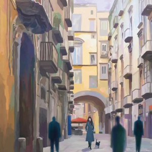 La voce dei luoghi, Napoli protagonista del Graphic Novel di Luca Russo