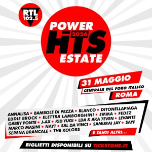 RTL 102.5 Power Hits Estate 2026: Blanco, Emma, Kid Yugi, Marco Masini, Bambole di Pezza e Elettra Lamborghini si aggiungono al cast