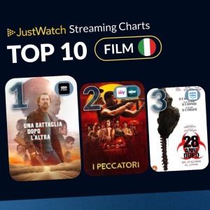 Streaming, gennaio 2026: i film e le serie più visti in Italia secondo JustWatch