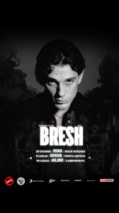 Bresh torna live nel 2023, Radio Zeta media partner del suo Summer tour 