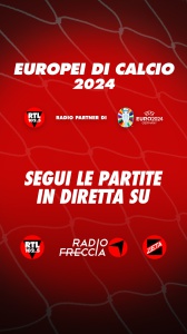 Europei di calcio 2024: la radiocronaca integrale di tutte le partite su RTL 102.5, Radio Zeta e Radiofreccia. Dal 14 giugno al 14 luglio con il commento dei giornalisti di RTL 102.5 e le incursioni in onda de Gli Autogol 