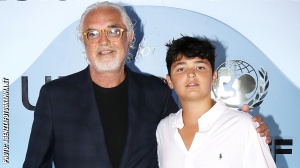 Flavio Briatore e Elisabetta Gregoraci: il figlio Nathan Falco è già CEO 