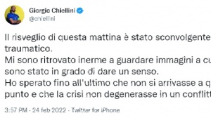 Guerra Russo-Ucraina, lo sgomento di artisti e sportivi affidato ai social