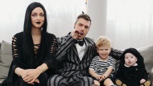 I Ferragnez in stile Famiglia Addams: Halloween in maschera 