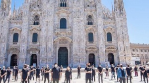 Il flashmob a Milano #SenzaMusica