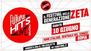 Radio Zeta Future Hits Live - il Festival della Generazione Zeta torna sabato 10 giugno 2023 al Centrale del Tennis del Foro Italico di Roma. Sono già aperte le prevendite!
