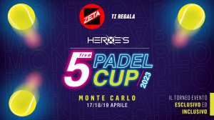 Radio Zeta regala ai suoi ascoltatori la possibilità di partecipare alla 1ª edizione della "Five Padel Cup"